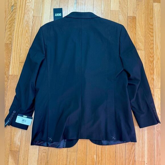 DKNY Men's Modern Fit High Performance, Duran, Suit Jacket, Black NWT - Picture 4 of 7
